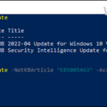 How to Run Windows Update from Command Prompt or PowerShell in Windows 10/11 & Server 2016/2019.