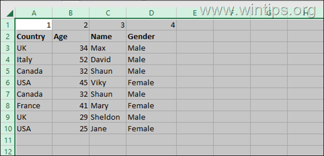 how to move columns in excel