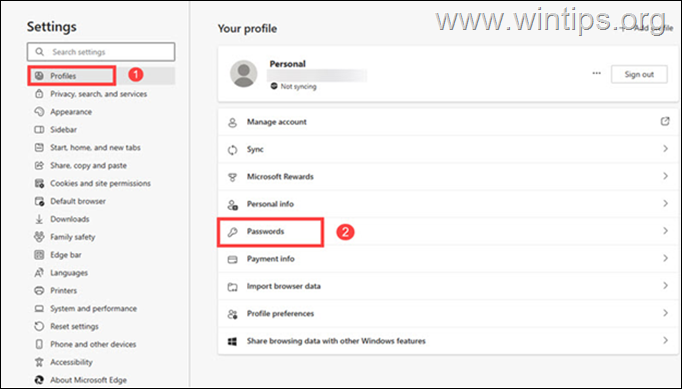 How to View Saved Passwords in Edge