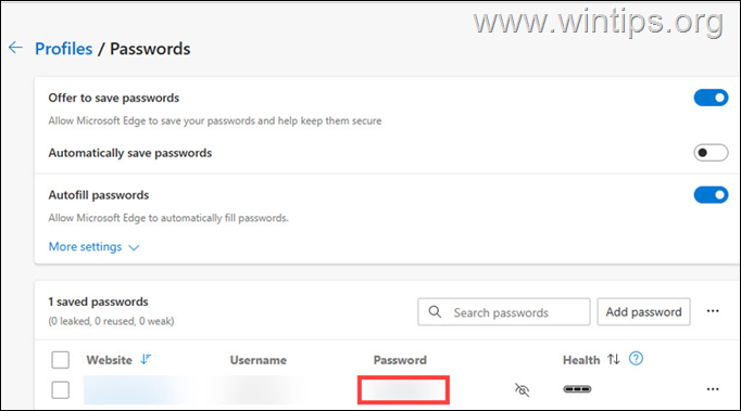 How to View Saved Passwords in Microsoft Edge.