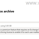 FIX: In-Place Archive folder do not appear in Outlook for Microsoft 365 (Office 365).