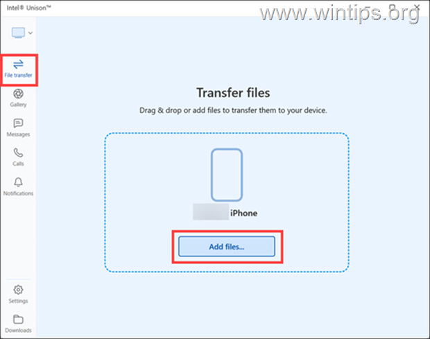 Transfer Files Between iPhone and PC.