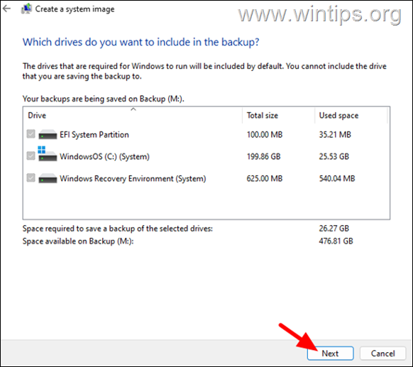 How to Full Backup a Windows 10/11 PC.