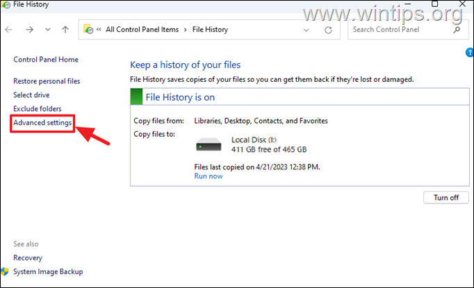 How to Backup Sticky Notes with File History