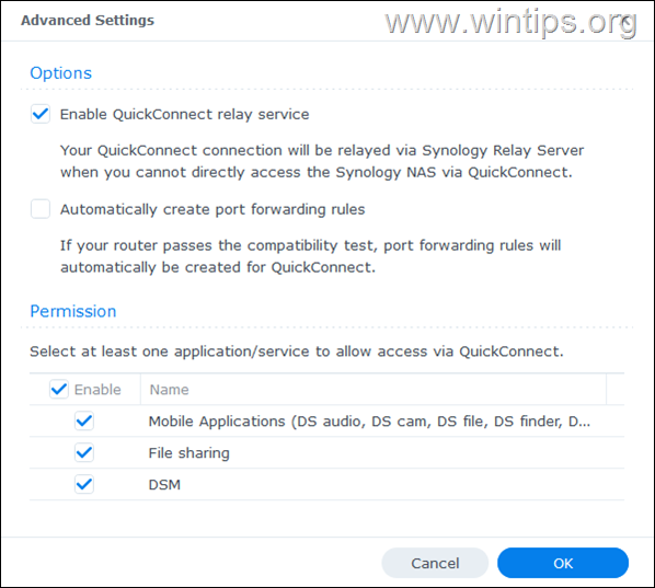 How to Setup QuickConnect in Synology NAS