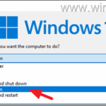 How to Shutdown Without Update Windows 11/10.