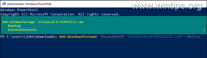 How to install CAB file on Windows 11/10