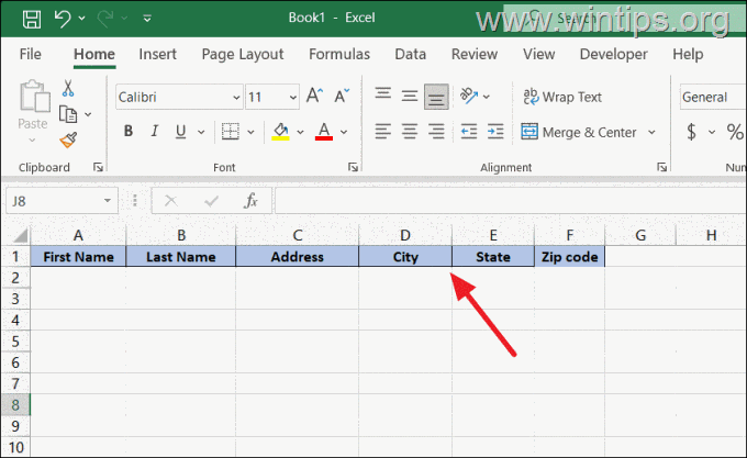 How to Print Labels from Excel.