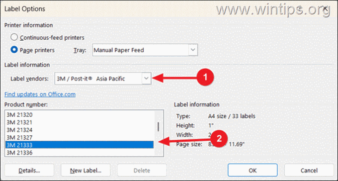 How to Print Labels from Excel.