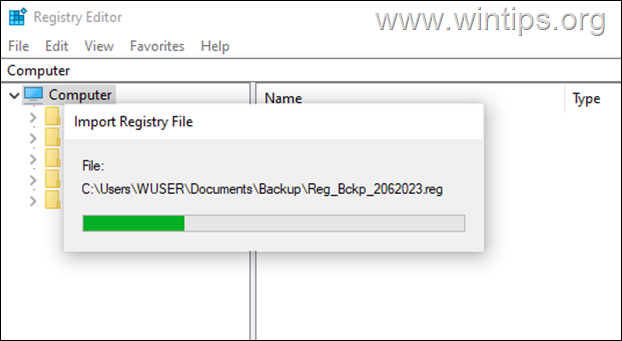 How to Restore Registry in Windows