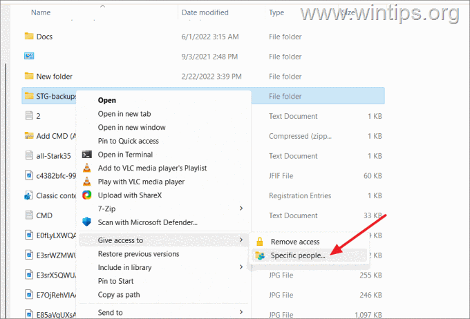 How to Share Folder on Windows 11.