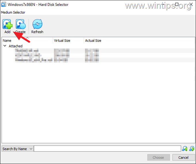 Add Disk in Virtual Machine - VirtualBox