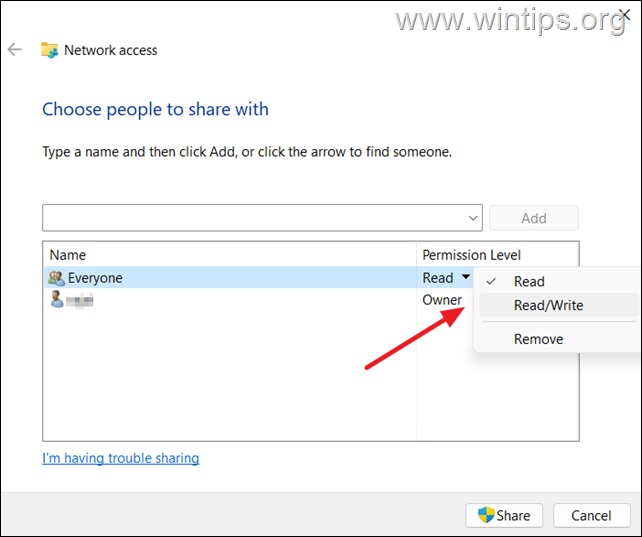 How to Share Files Windows 11