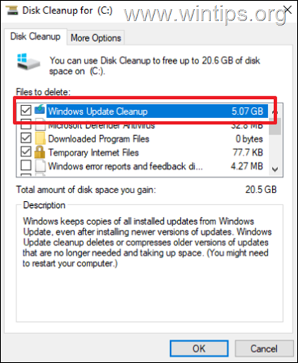 Windows Update Cleanup 
