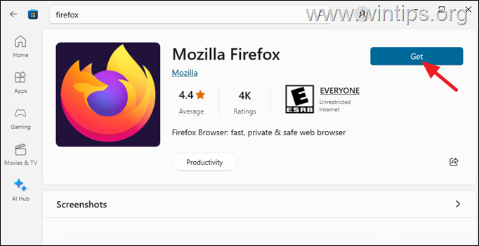 download - install firefox 