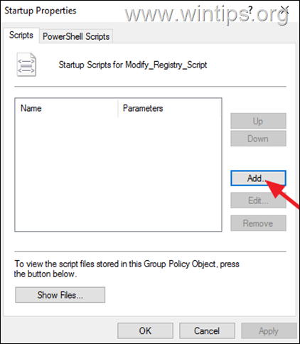 deploy reg file domain