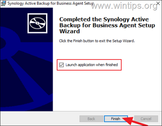 Active Backup for Business Agent - Synology