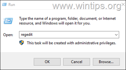 regedit