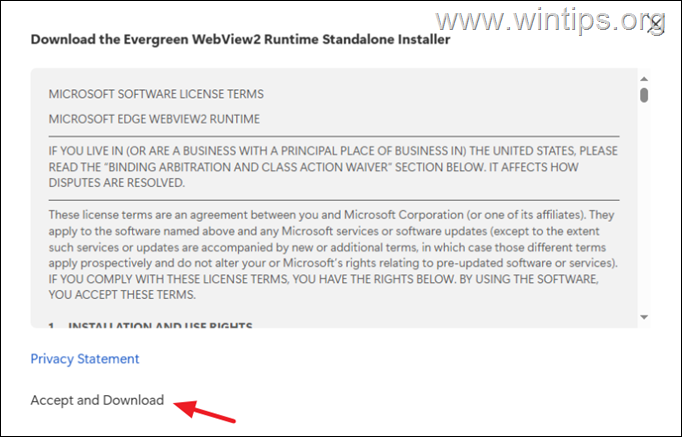 Download Microsoft Edge WebView2 Runtime