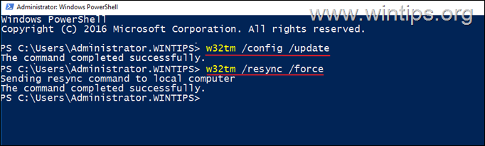 Sync PDC Time with External NTP Server