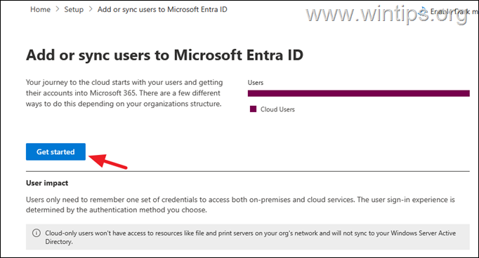 Sync On-Premises Users and Devices to Microsoft Entra ID. 