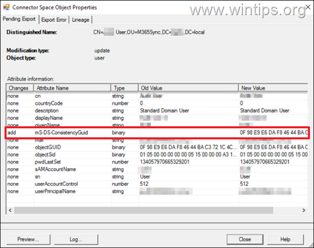 FIX Azure AD connect account has insufficient permissions 