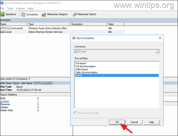 Azure Synchronization Service Manager 