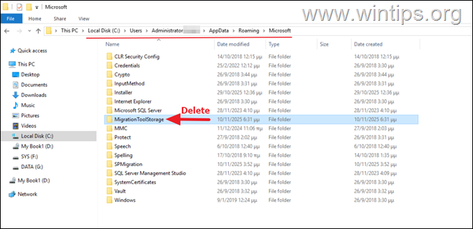 FIX: Temporary storage on your local computer is too low" on SharePoint Migration