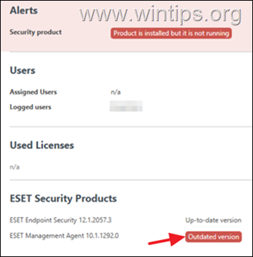Update ESET Management Agent