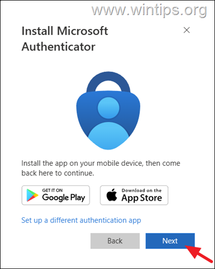 Install Microsoft Authenticator