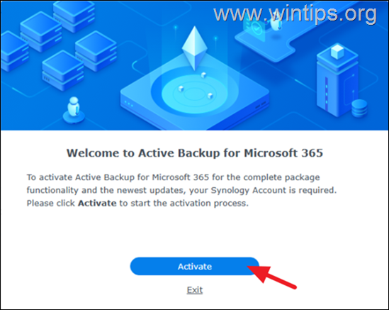Install Synology Active Backup for Microsoft 365 