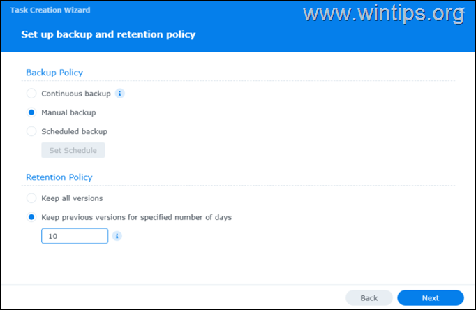 Synology Active Backup for Microsoft 365 