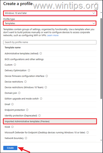 Create Intune policy for WinGet-AutoUpdate