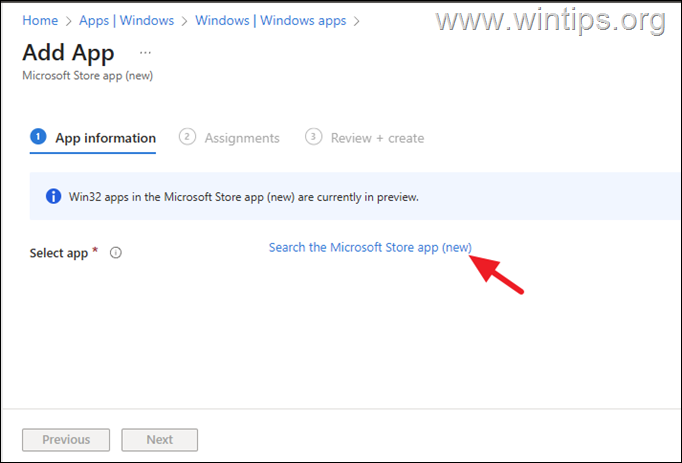 deploy-store-app-microsoft-intune