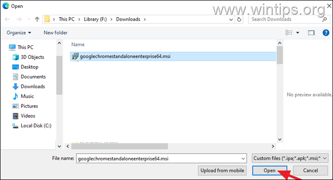 intune line of business app deployment