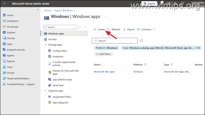How to Deploy Line of Business app on Intune Enrolled Windows Devices.