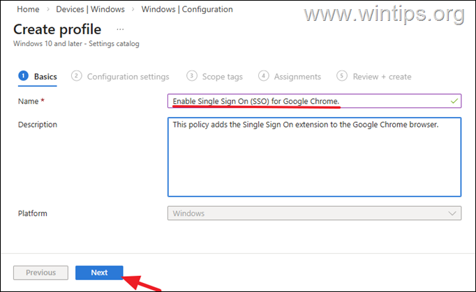 Enable Single-On for Chrome