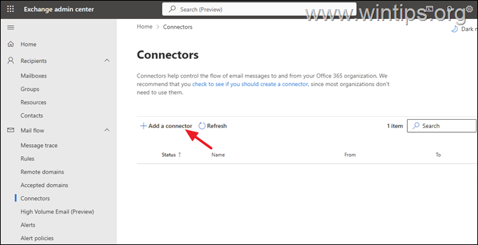 Exchange - Add Connector for SMTP Relay