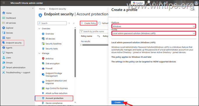 How to Create a LAPS Policy for Microsoft Entra joined Devices (Microsoft 365).