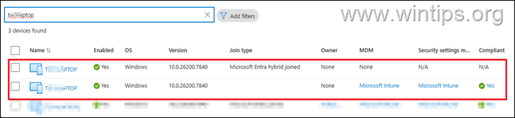 fix entra duplicate records issue