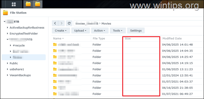 Synology FIle Station