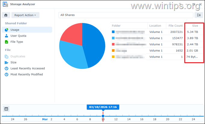 How to View Folder Sizes on Synology NAS.