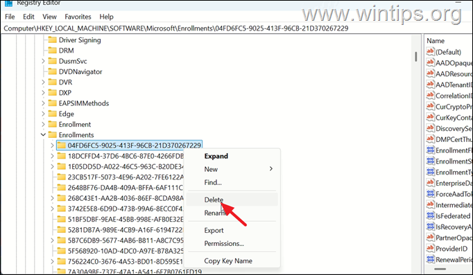 Device is already set up in another organization - FIX