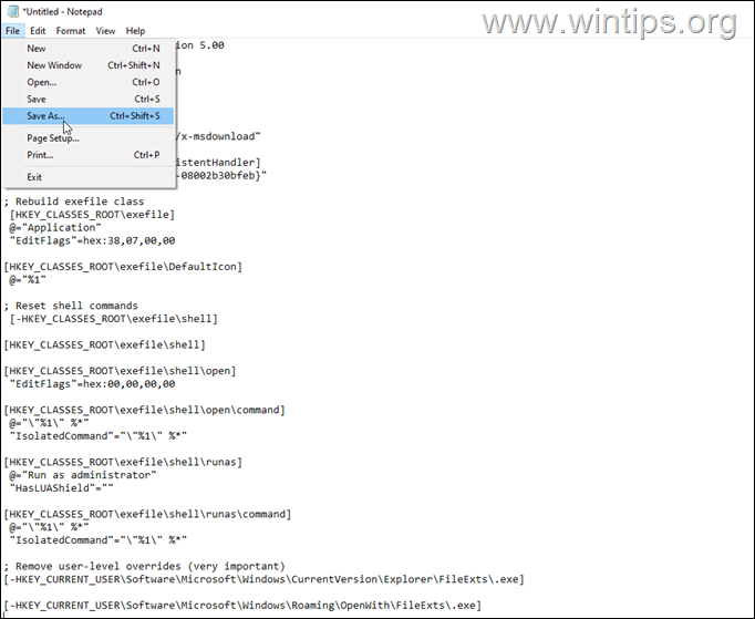 restore-exe-file-association.reg restore-exe-file-association registry file (.reg)