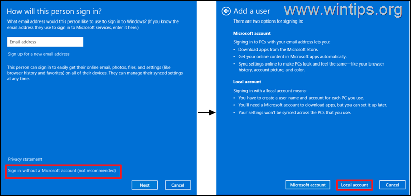 create new user create new user windows 11/10