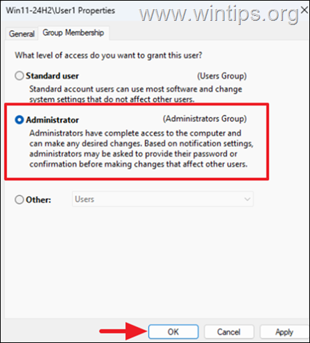 grant user level access grant user level access