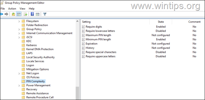 How to Set Up Windows Hello for Business PIN in local AD