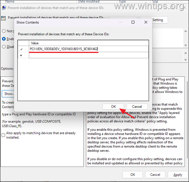 Block Driver Update for a Specific Device - Group Policy