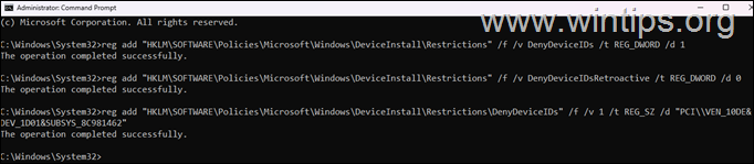 Prevent Windows Update from Installing Drivers for Specific Device -Registry