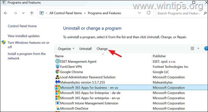 Update Microsoft 365 Apps to Version 2606 or Later by Performing an Online Repair